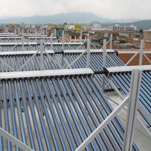 Producción de agua caliente solar (energía solar térmica)