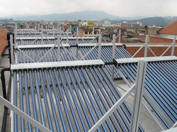 Producción de agua caliente solar (energía solar térmica)