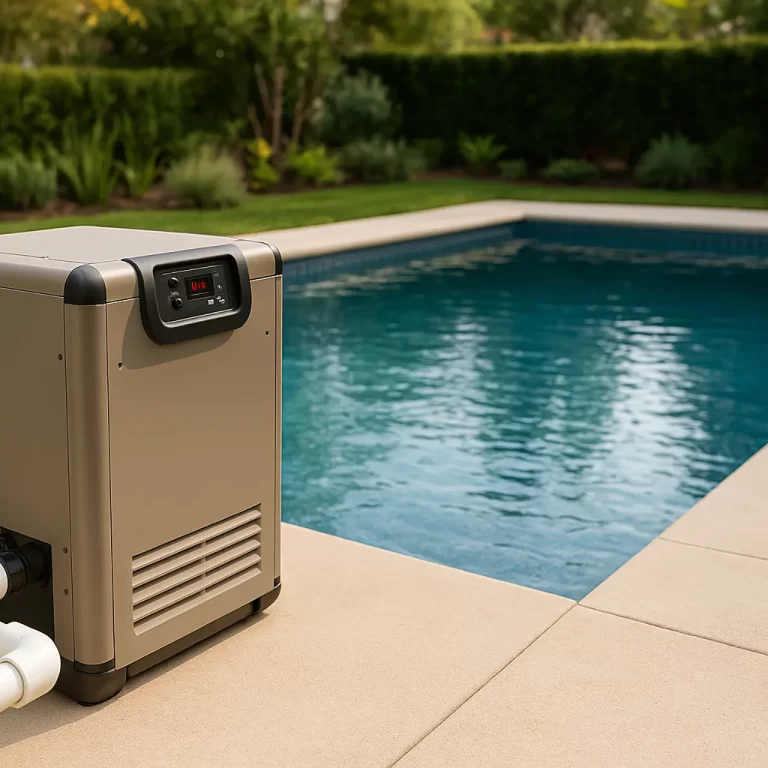 gas pool heating
